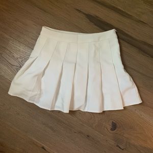 Pleated tennis skirt!
